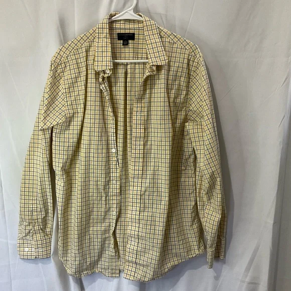 Banana Republic | Shirts | Banana Republic Mens Large Slim Fit Button Up Yellow Plaid Dress Shirt | Poshmark Banana Republic | Shirts | Banana Republic Mens Large Slim Fit Button Up Yellow Plaid Dress Shirt | Poshmark